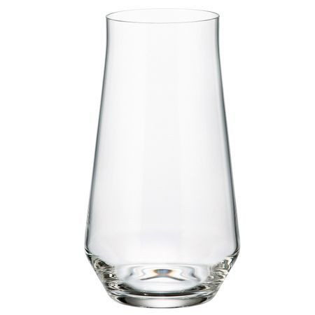 ALCA Set 6 pahare sticla cristalina Bohemia apa 480 ml