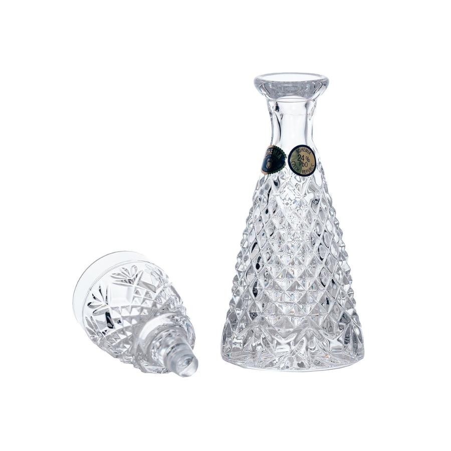 Decantor cu pahar cristal Bohemia tuica (02000) - 1 | YEO