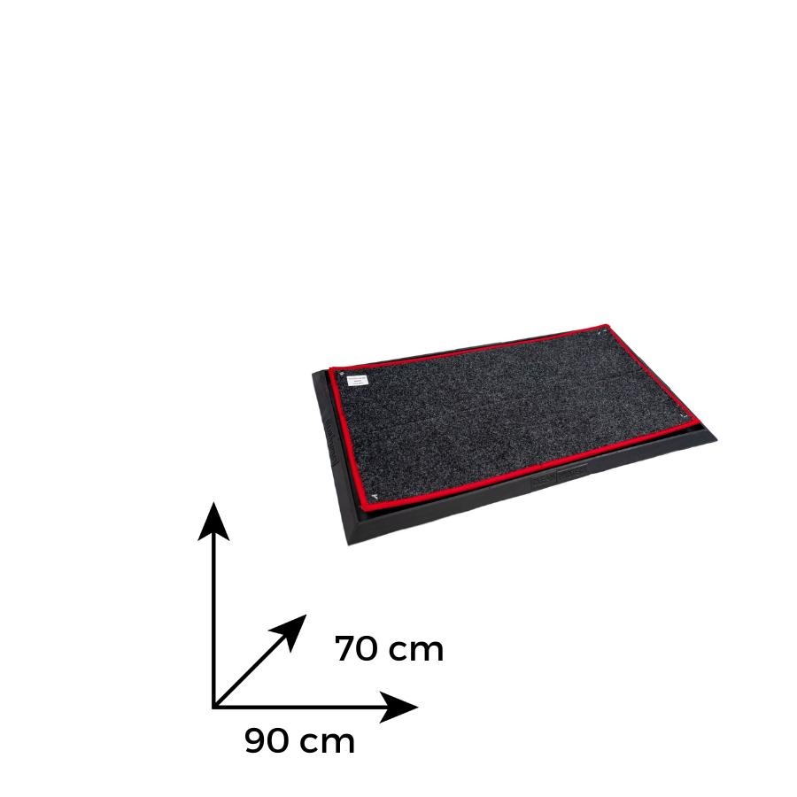 GERM BARRIER Covoras intrare dezinfectare 70*90 cm cu insertie detasabila - 1 | YEO