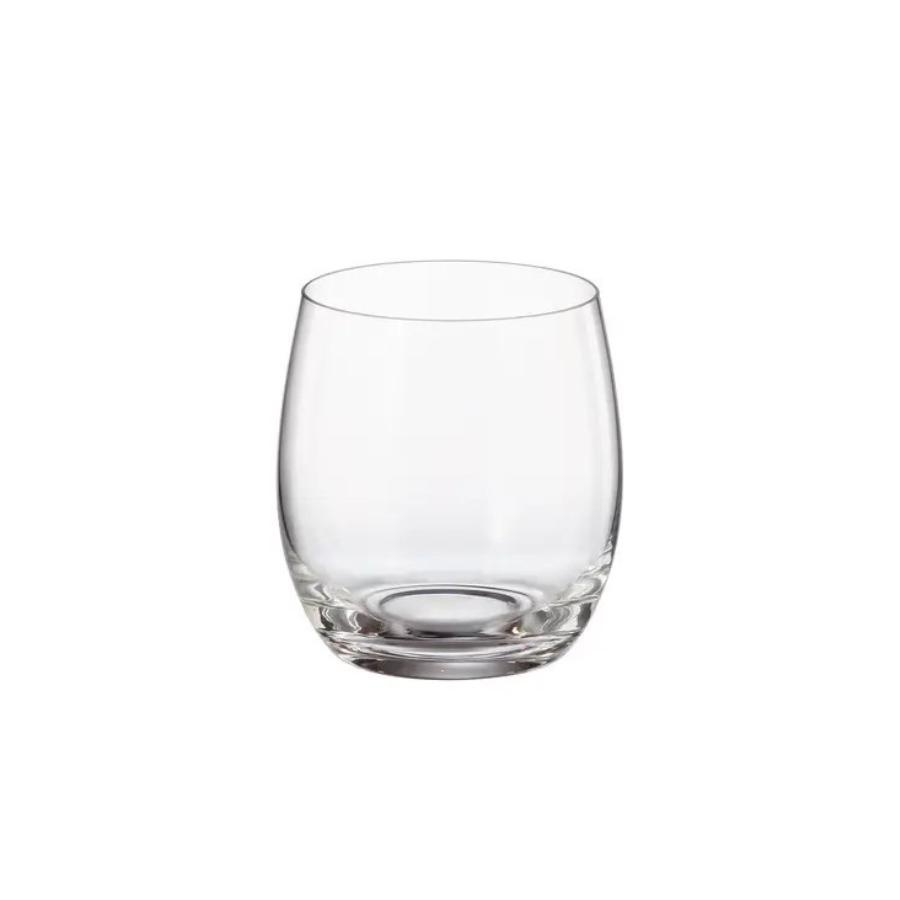 MERGUS Set 6 pahare sticla cristalina Bohemia whisky 410 ml