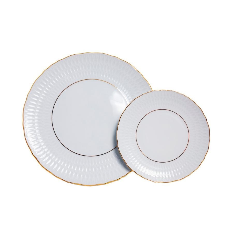 MINERVA Serviciu tort portelan 7 piese - 1 | YEO