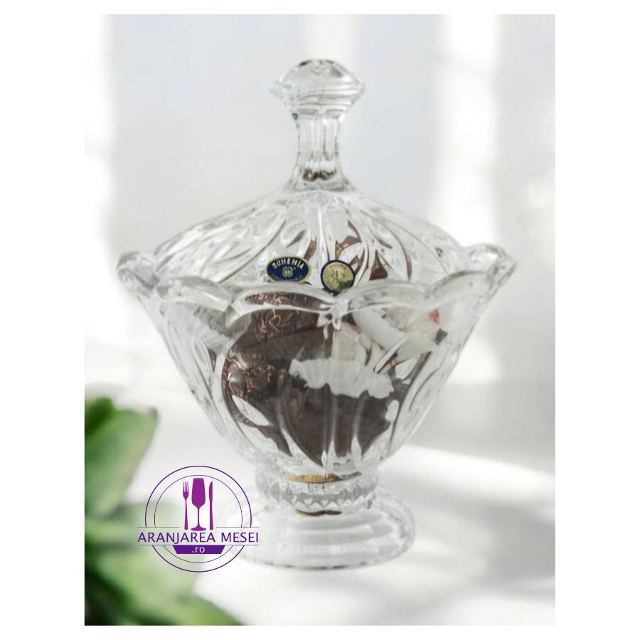 OASIS Bomboniera cristal Bohemia