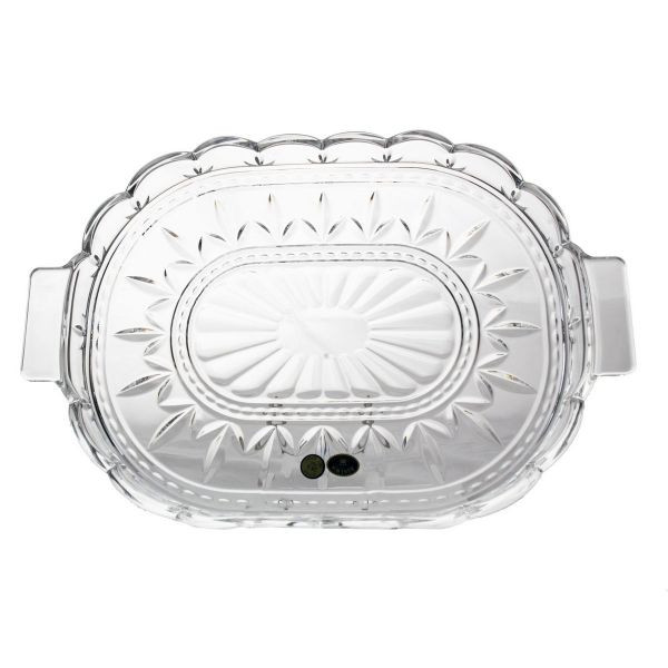 Platou cristal Bohemia 36.5 cm