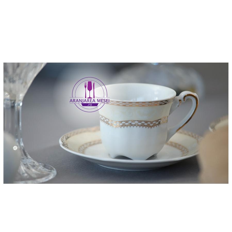 SOPHIA Serviciu cafea portelan 6 persoane 100 ml - 2 | YEO