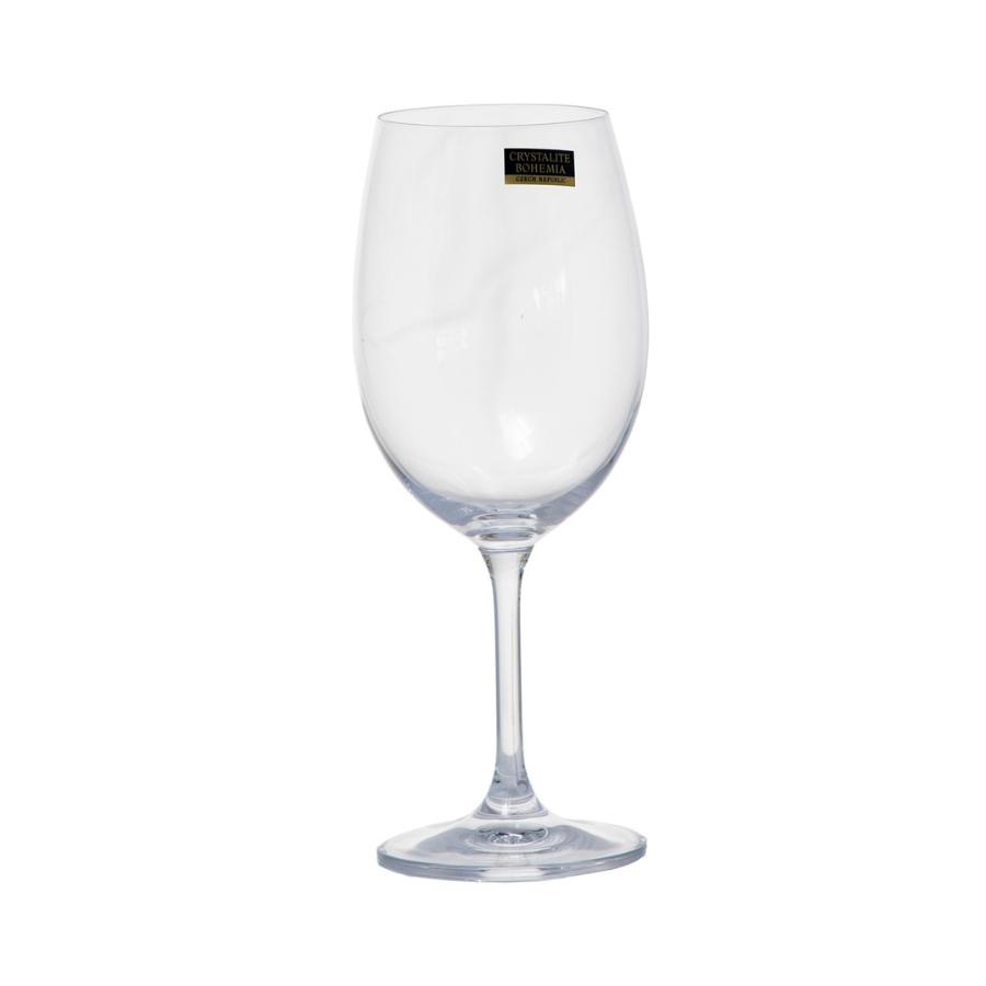 SYLVIA Set 6 pahare sticla cristalina Bohemia vin 450 ml