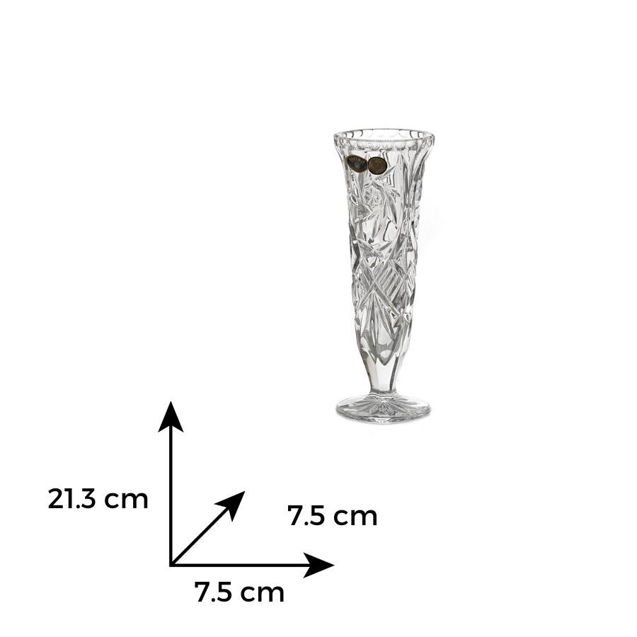 Vaza cristal Bohemia 21 cm - 3 | YEO