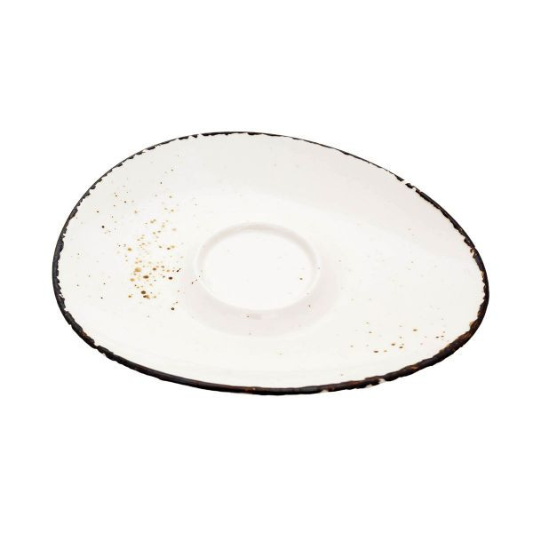 ANDALUZ Farfurioara portelan espresso crem 14.5 cm