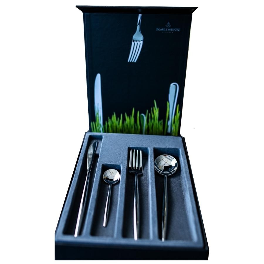 LOTUS Set tacamuri inox 18/10 - 6 persoane (30 piese) - 2 | YEO