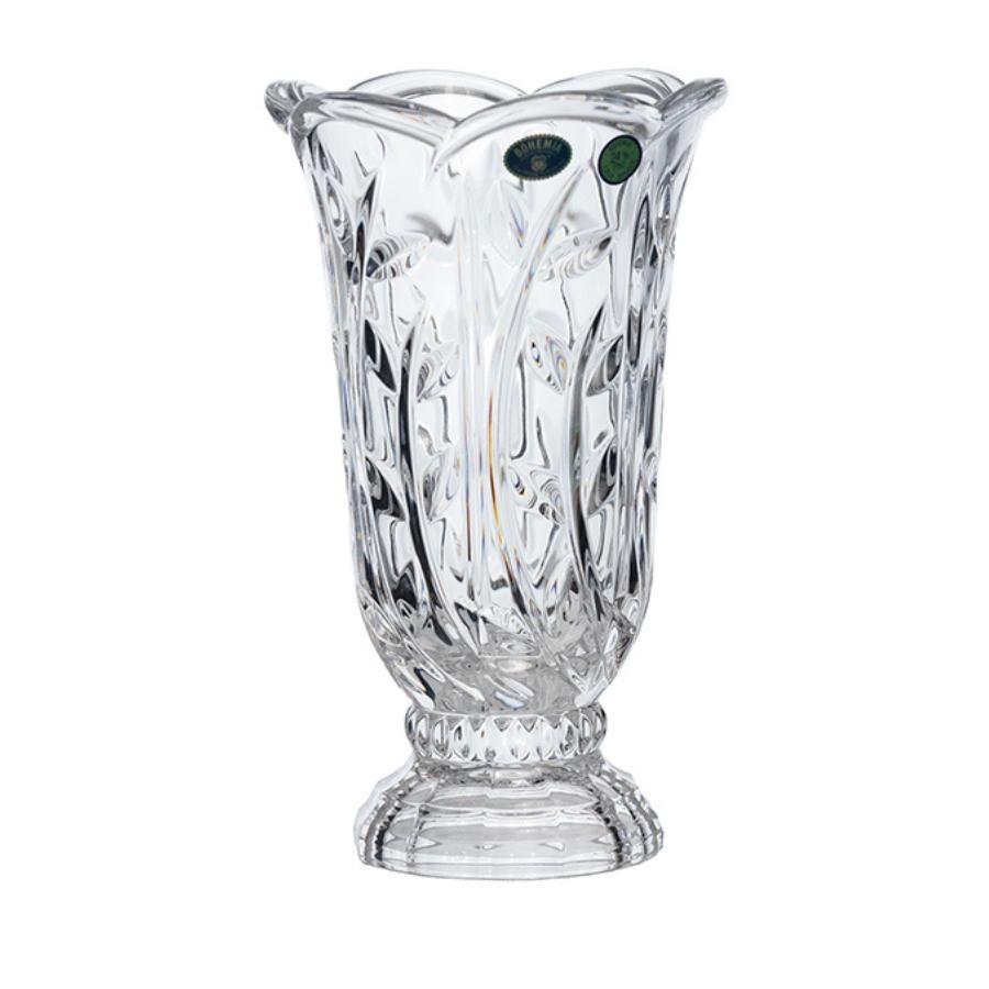 OASIS Vaza cristal Bohemia evazata 25.5 cm