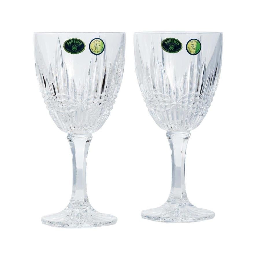 VIBES Set 6 pahare cristal Bohemia vin 380 ml - 1 | YEO