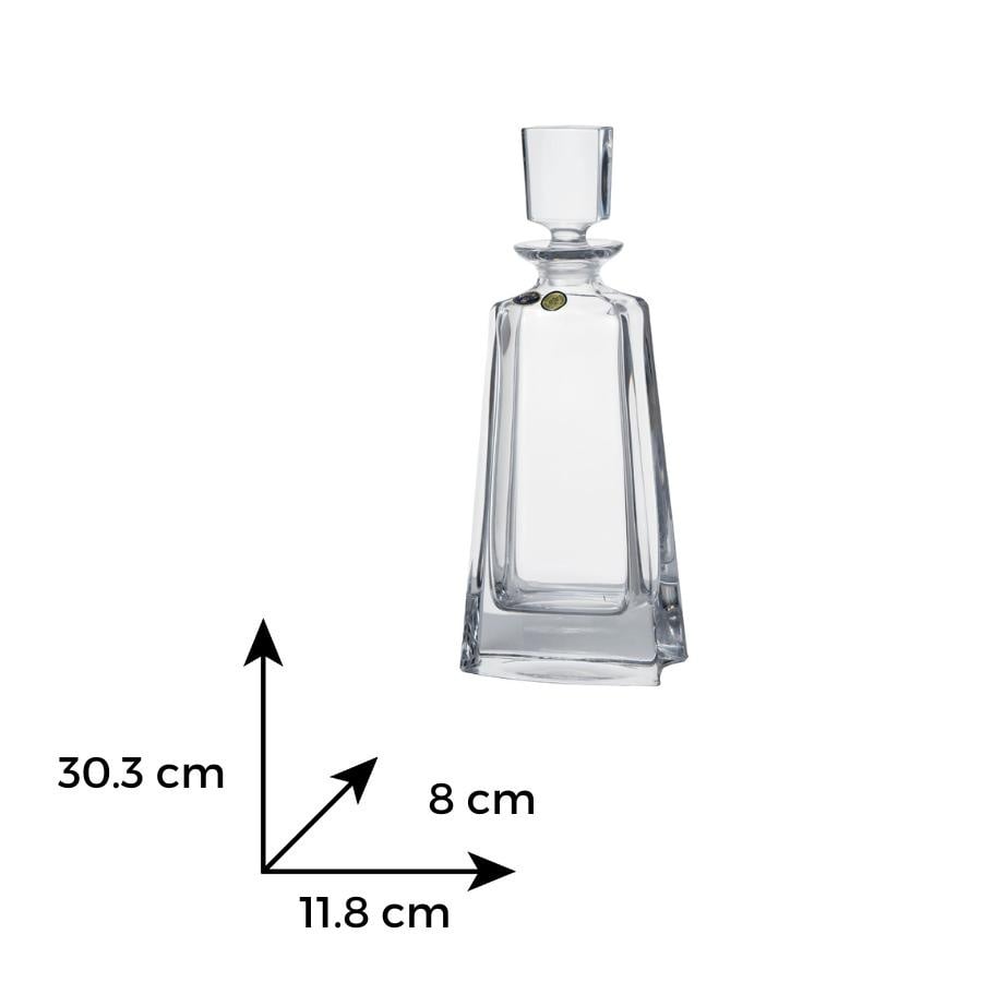 KATHRENE Decantor cristal Bohemia whisky 700 ml - 1 | YEO