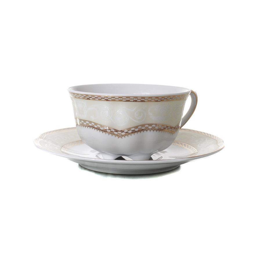 SOPHIA Serviciu ceai portelan 6 persoane 220 ml - 1 | YEO