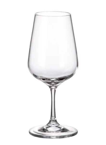 APUS Set 6 pahare sticla cristalina Bohemia vin 360 ml