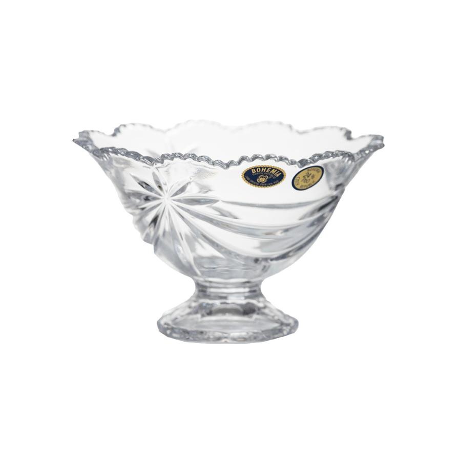 Bol cristal Bohemia cu picior 13.5 cm