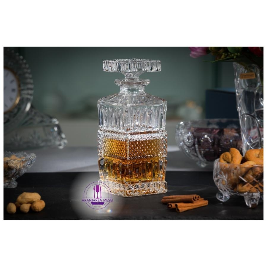 BRITTANY Decantor whisky cristal Bohemia 700 ml