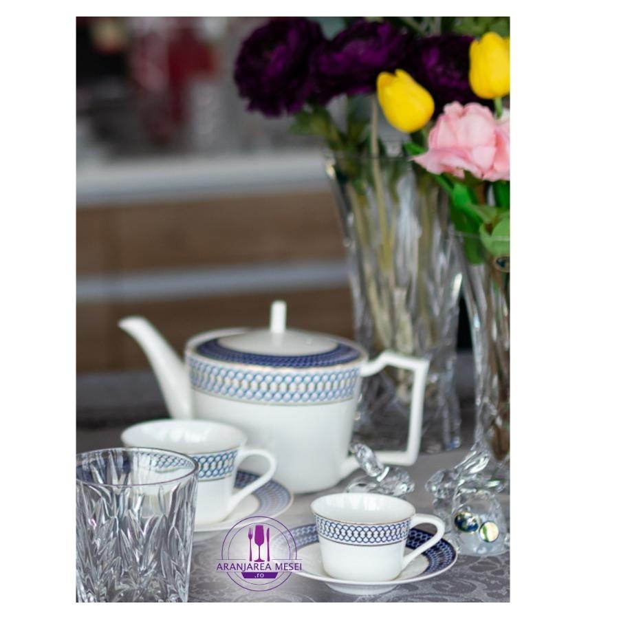 CALLIOPE Serviciu cafea portelan 6 persoane 100 ml - 2 | YEO