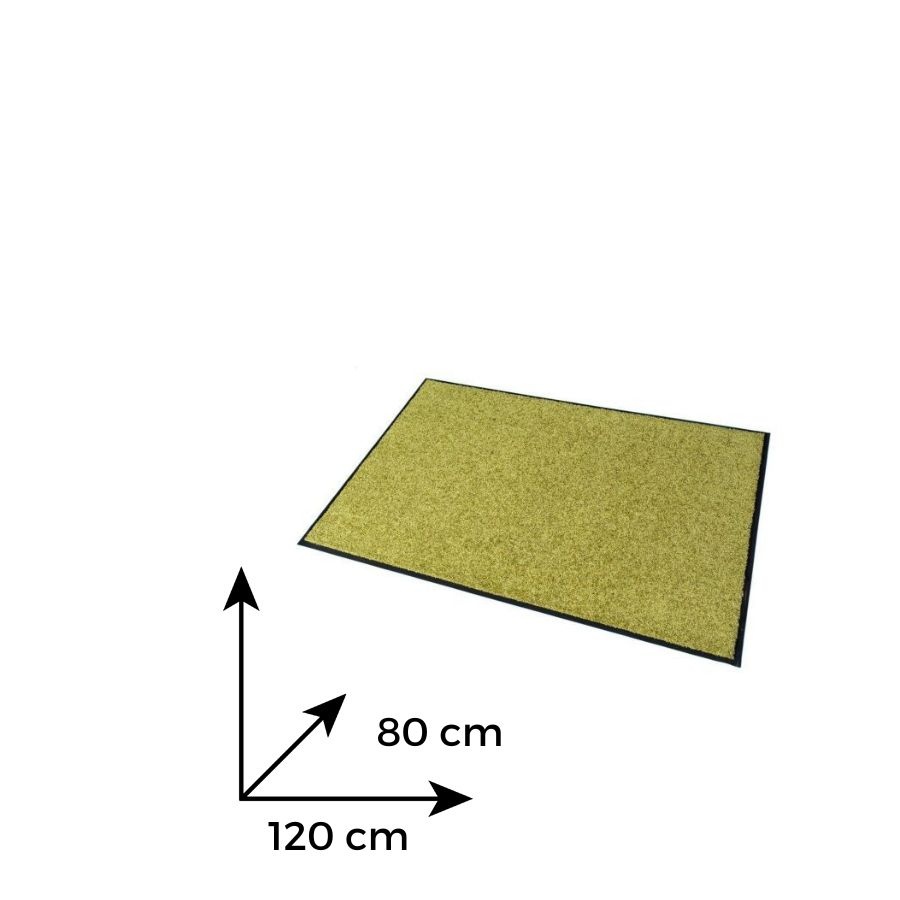 Covor intrare VERDE poliamida 80*120 cm WASH&CLEAN - 1 | YEO