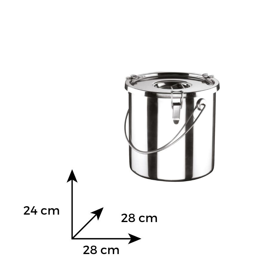 Marmita inox 18/10 transport hrana calda 14.5 l - 1 | YEO