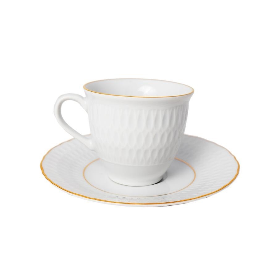 MINERVA Serviciu ceai portelan 6 persoane 220 ml - 1 | YEO