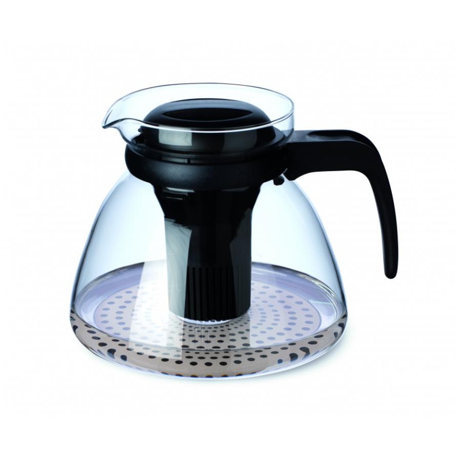 VIOLA Ceainic sticla termorezistenta pentru inductie 1.5 l - 2 | YEO