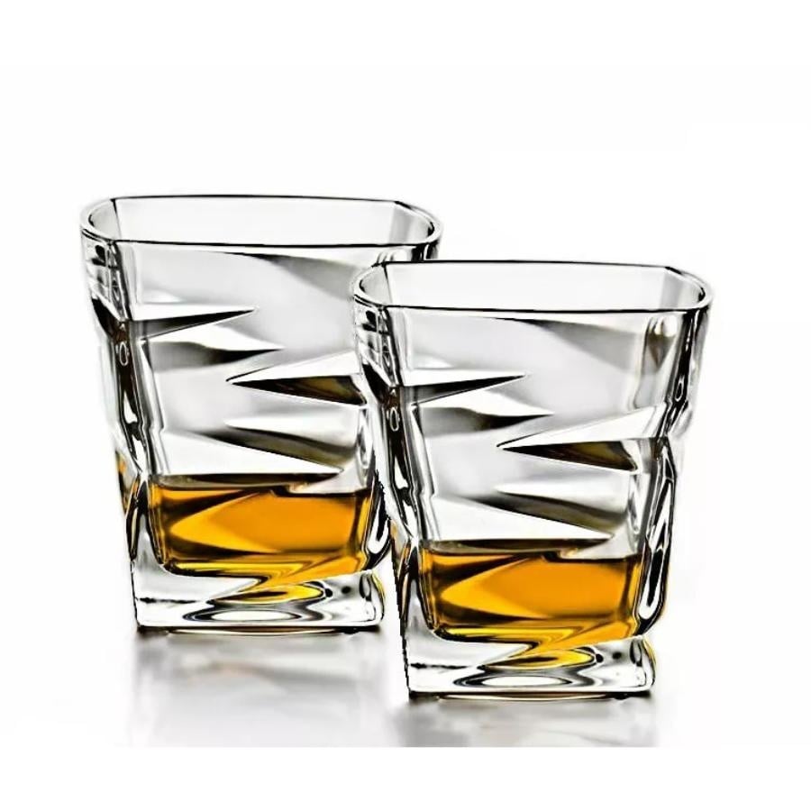 ZIG ZAG Set 6 pahare cristal Bohemia whisky 300 ml - 1 | YEO