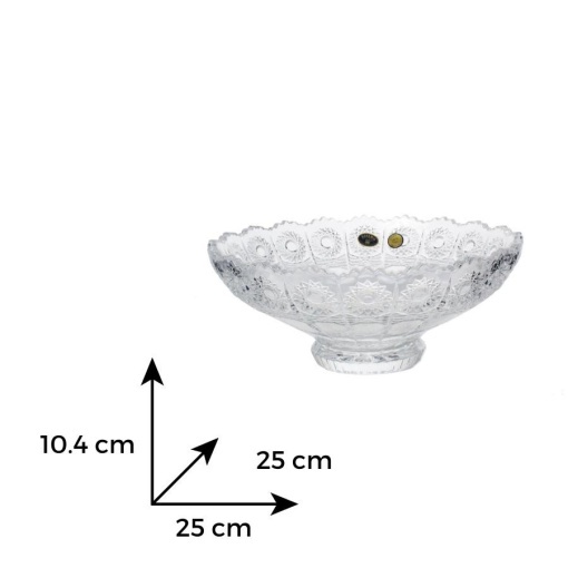 Bol Cristal Bohemia 25 cm (61402-57030-250)