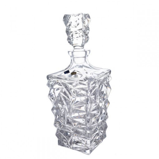 GLACIER Decantor cristal Bohemia whisky 900 ml