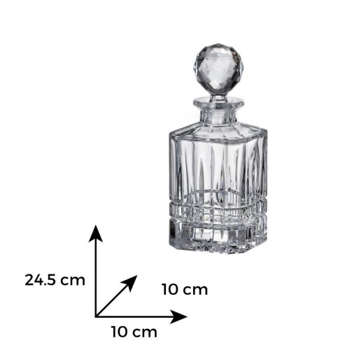 LONDON - Decanter whisky Cristal Bohemia 800 ml (41081-15720-080)