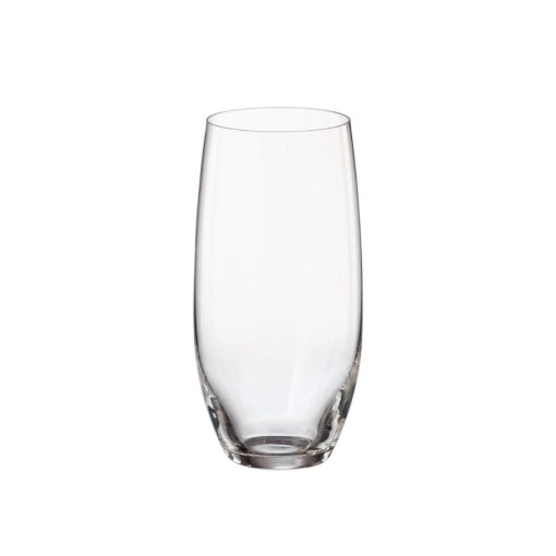 MERGUS Set 6 pahare sticla cristalina Bohemia apa / suc 470 ml