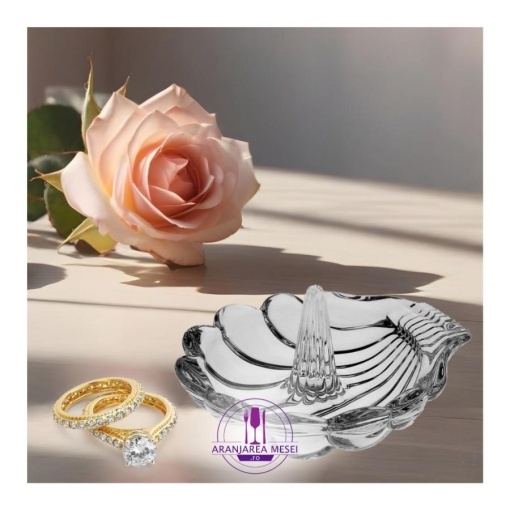 Suport pentru inele Cristal Bohemia model SCOICA (71200-68700-090)