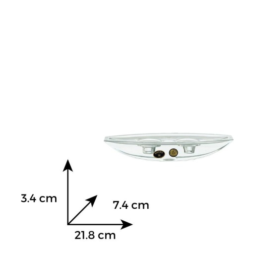 BARCA" cristal Bohemia 22 cm (92C31-99F15-220)