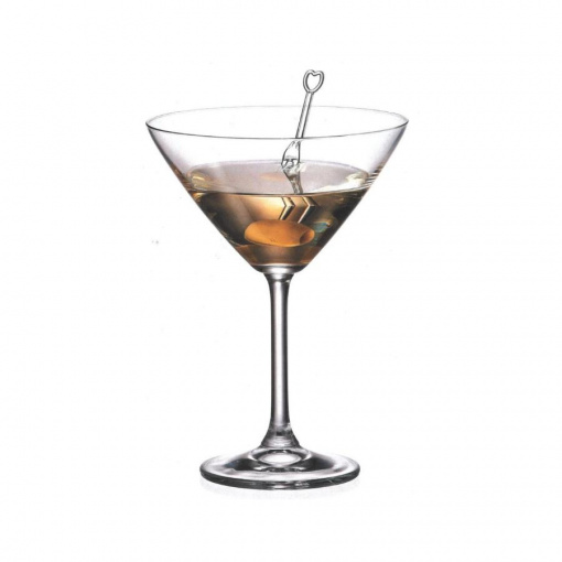 SYLVIA Set 6 pahare sticla cristalina Bohemia martini 280 ml