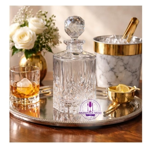 BRIXTON Decanter cristal Bohemia whisky 800 ml ( 41081-11038-080)