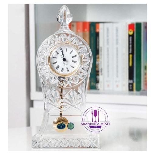 Ceas cu pendul Cristal Bohemia 30.5 cm (79413-67410-305)
