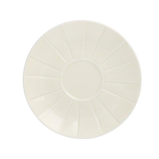 OCTAVIA VANILLA - Serviciu de ceai/cafea portelan (6 persoane - 12 piese) (OVSC-12)