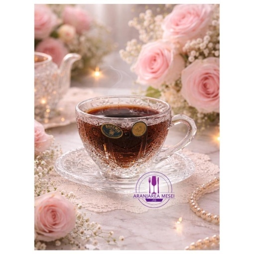 Set 6 cafea Cristal Bohemia 6 persoane (12 piese)  (99999-57030-625)