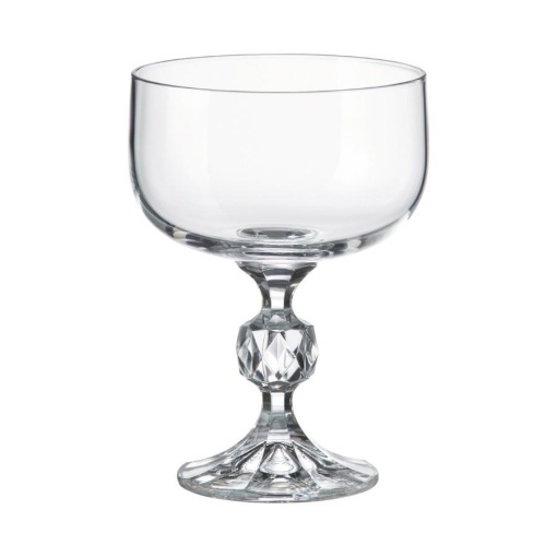 STERNA - Pahare sampanie cupa sticla cristalina Bohemia 200 ml (set 6 bucati) (91L-4S149-200)