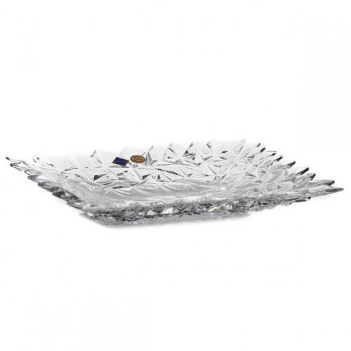 GLACIER Platou cristal Bohemia 30.5 cm