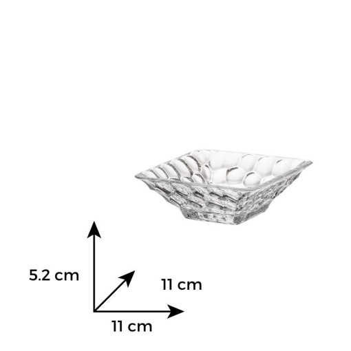 MARBLE - Boluri sticla cristalina Bohemia 11 cm (set 4 bucati) (6KG59-99W24-110)