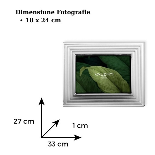 Rama foto Argint Mannheim 18x24 cm (52076-5L)