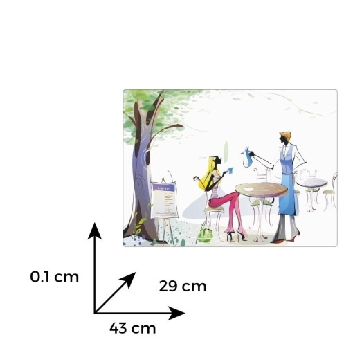 BISTRO / RESTAURANT - Suport farfurie PVC 43*29 cm (PPP 06)
