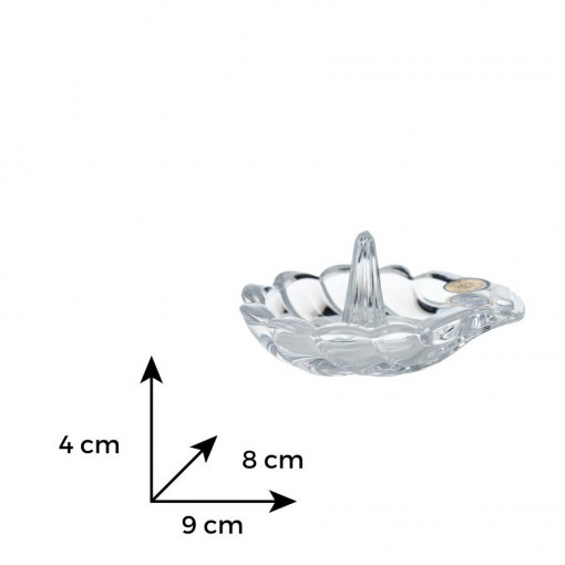 Suport pentru inele Cristal Bohemia model SCOICA (71200-68700-090)