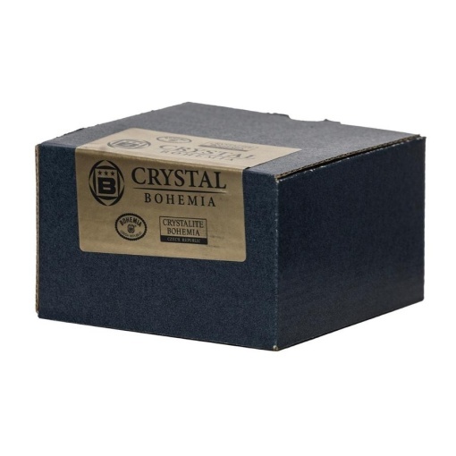 Ceas Cristal Bohemia (cadran auriu) 12 cm (77236-24305-120)
