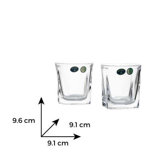 KATHRENE - Pahare whisky Cristal Bohemia 280 ml (set 6 bucati) (20210-00000-280)