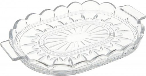 Platou oval Cristal Bohemia 46 cm (62422-67410-460)