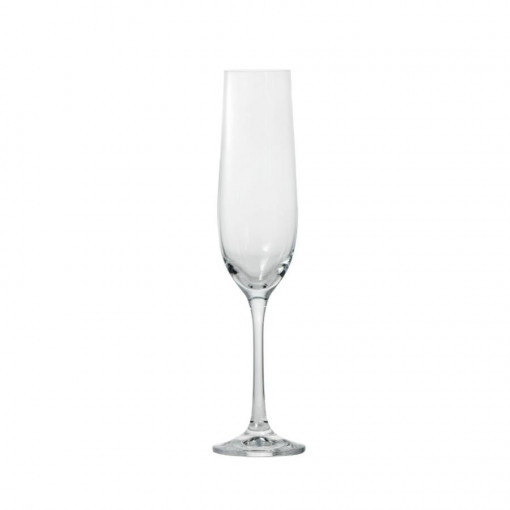 VIOLA Set 6 pahare sticla cristalina sampanie 190 ml