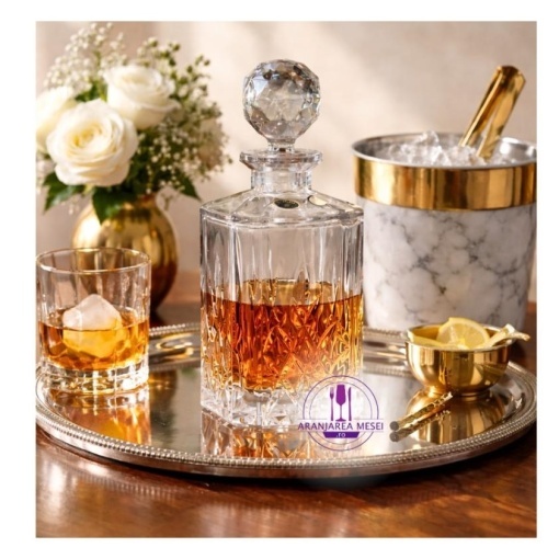 BRIXTON Decanter cristal Bohemia whisky 800 ml ( 41081-11038-080)