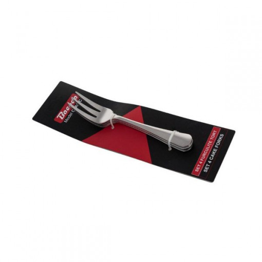 CLASIC Set 4 furculite tort inox 18/0 (BIC 12)