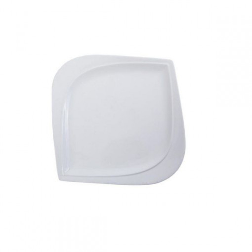 LOTUS Farfurie portelan intinsa 20.5*20.5*1.6 cm