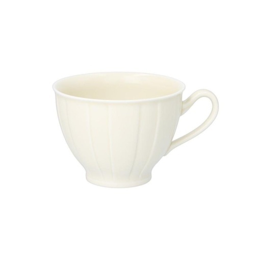 OCTAVIA VANILLA - Serviciu de ceai/cafea portelan (6 persoane - 12 piese) (OVSC-12)
